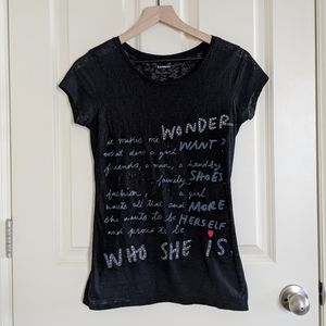 Express Burnout Graphic Tee